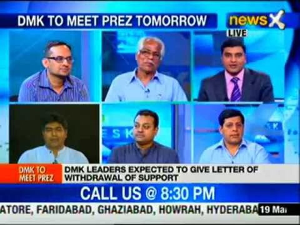 Lanka issue DMK leaders likely to give letter of withdrawal of support