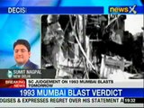 SC judgement on 1993 Mumbai blasts tomorrow