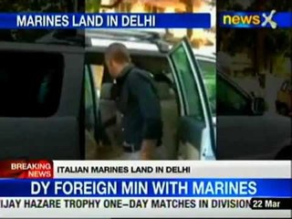 Italian marines return to India