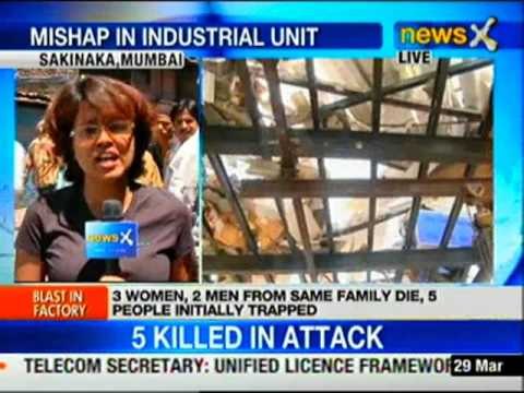 Mumbai: Nitrogen cylinder blasts, 5 dead