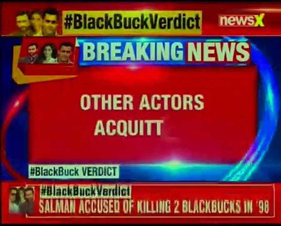 1998 Blackbuck poaching case: Actor Salman Khan found guilty