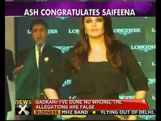 Aishwarya Rai Bachchan congratulates Saif-Kareena Kapoor Khan - NewsX