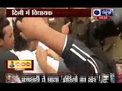 Aam Aadmi Party MLA accuses police of manhandling him