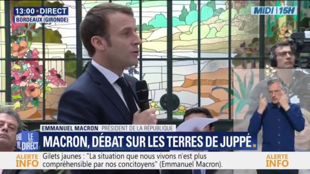Emmanuel Macron sur les gilets jaunes: interdire partout en France les manifestations serait sans effet