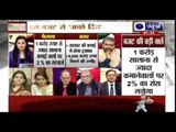 India News Exclusive debate on Union budget 2015