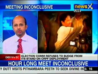 EC refuses to budge from its stand on CRPF deployment