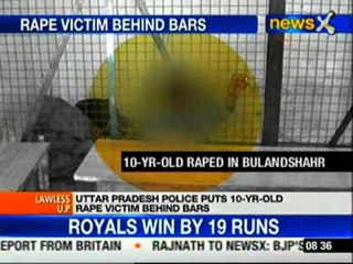 UP: 10-year-old rape victim behind bars