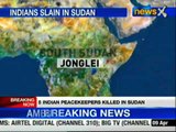 South Sudan: Five Indian peace keepers killed