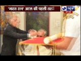 President confers Bharat Ratna to Atal Bihari Vajpayee