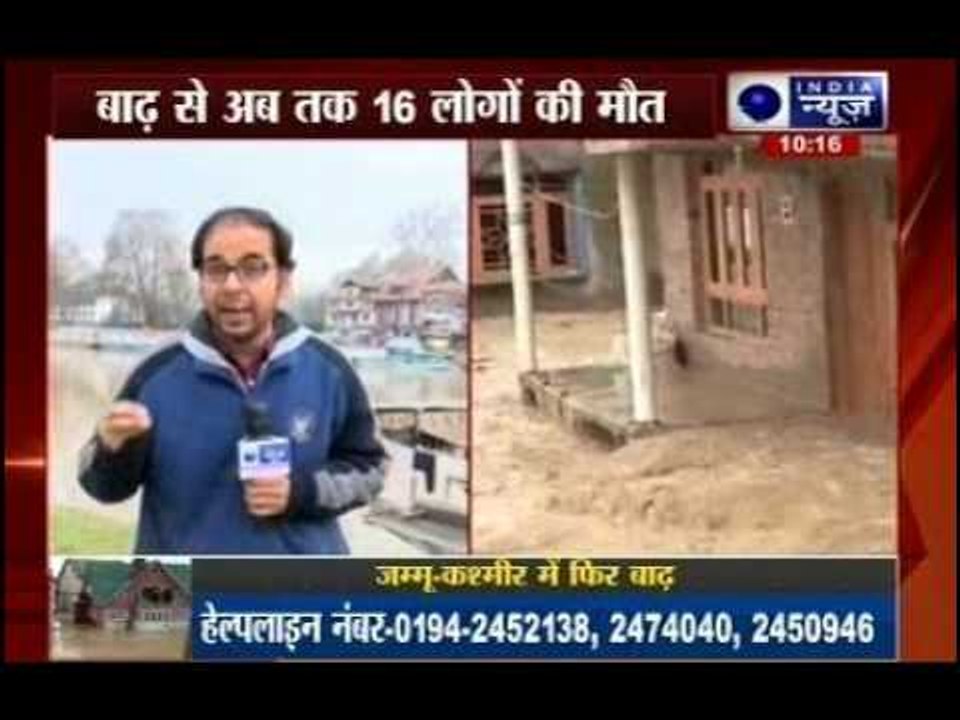 Jammu & Kashmir Ravaged 16 dead as floods ravage