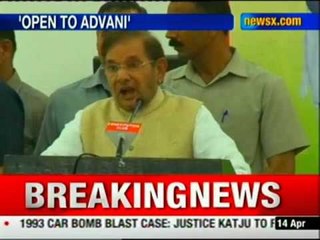Anyone other than Modi will be acceptable: Sharad Yadav