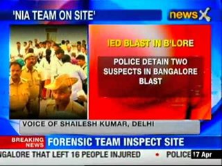 Bangalore blast: Police examining CCTV footage