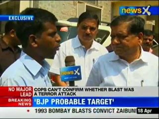 Bangalore blast: Jagadish Shettar suspects terrorist hand