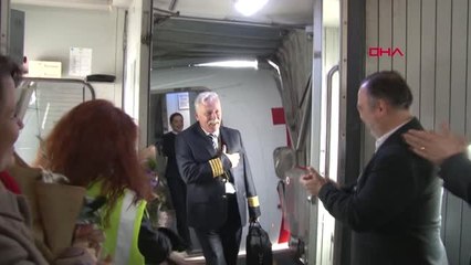 İstanbul- Pegasus Havayolları'nda İlk Kez Yabancı Bir Pilot Göklere Veda Etti