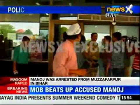 Masoom rape case: Mob thrashes accused Manoj