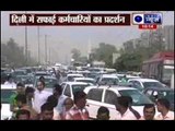 Delhi: Sanitation workers go on strike over delayed wages