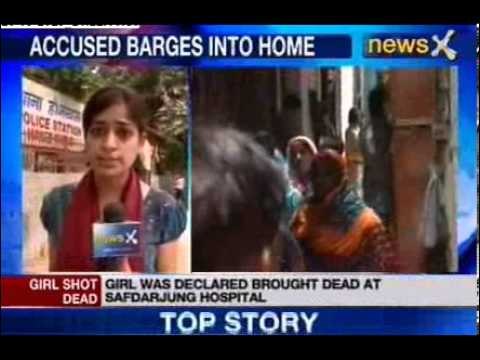 Class 12 girl shot dead at her home in South delhi : Newsx