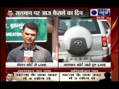 Salman Khan leaves for Mumbai sessions court