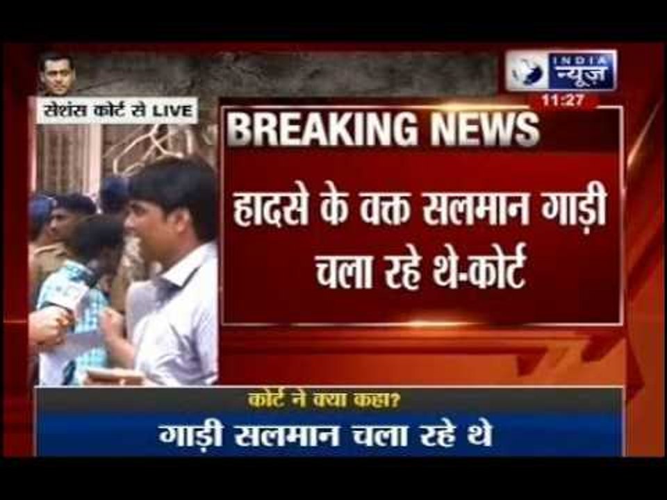 Bollywood star Salman Khan found guilty over hit-and-run case