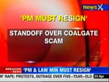 BJP demands PM's resignation over coal scam