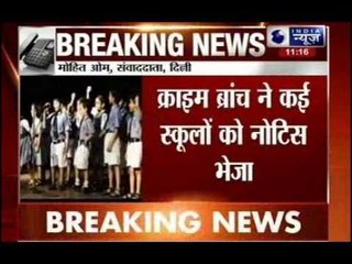 FIR on fake EWS admission racket in top Delhi schools