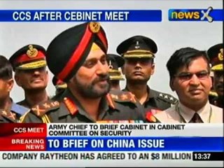 Cabinet Committee on security after Cabinet meet