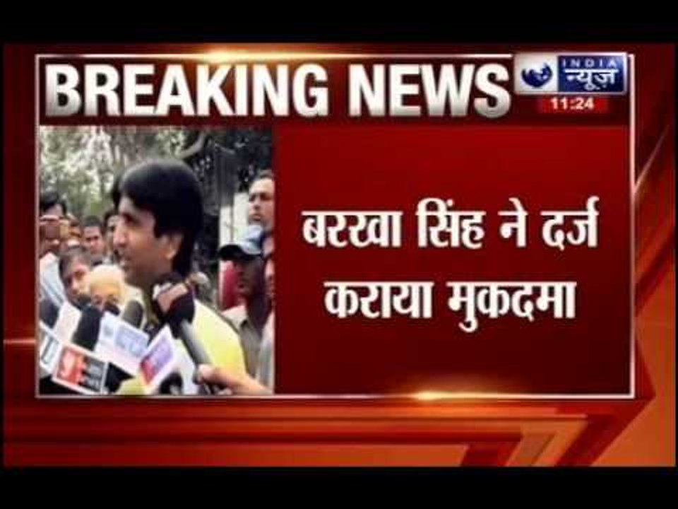 Barkha Singh chairperson of DCW files an FIR against Aam Aadmi Party leader Kumar Vishwas
