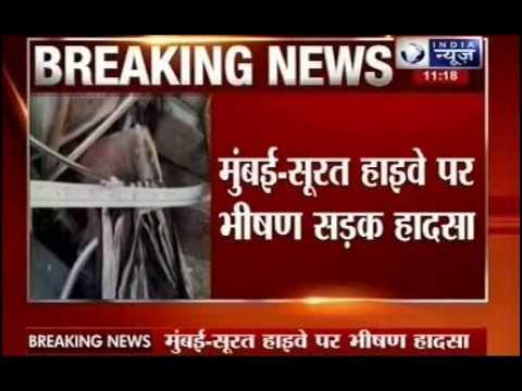 11 killed, 20 injured in bus accident on Mumbai-Ahmedabad highway