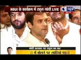 'BJP Wants to Run India Like an RSS Shakha': Rahul Gandhi