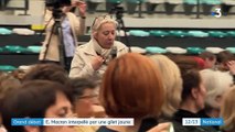 Grand débat : Emmanuel Macron interpellé par une 