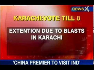 Pakistan Polls : Polling in Karachi affected due to blasts