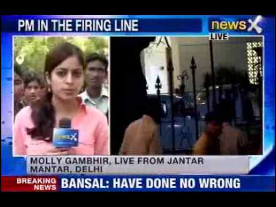 BJP stage rampage Protest