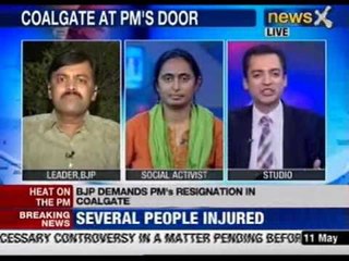 NewsX debate: Is the PM now in the firing line on coalgate? - Part 1