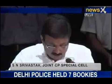 IPL 2013 Spot fixing Delhi Police Live Conference