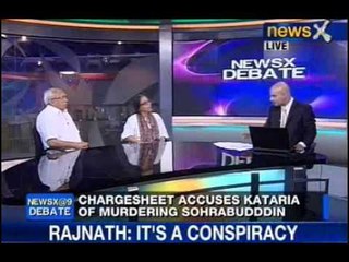 NewsX debate: Is the BJP in denial over its leaders' role in Sohrabuddin's killing? -- Part 1