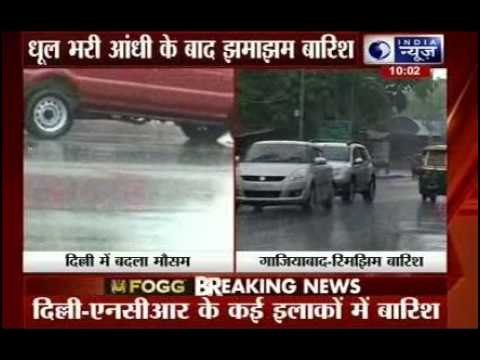 Pre-Monsoon Showers Hit Delhi