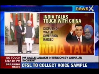 PM calls China incursion an incident