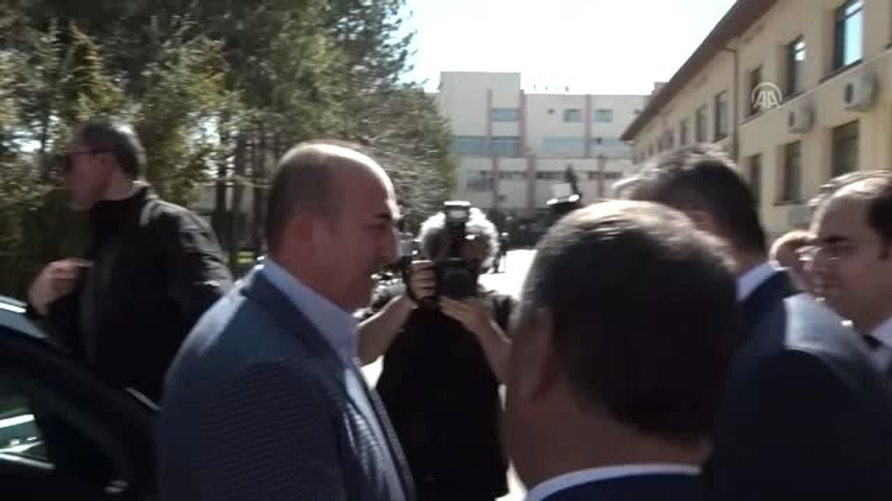 Çavuşoğlu, Türkiye Lokomotif ve Motor Sanayi Anonim Şirketi İşçileriyle Öğle Yemeği Yedi