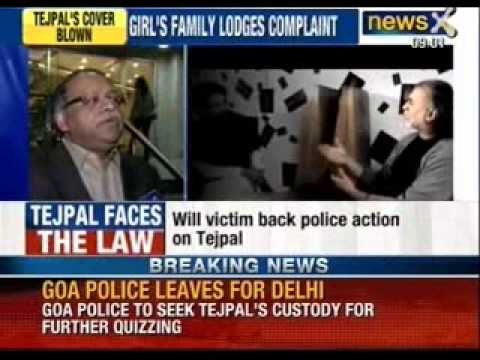 Tehelka case: Goa cops leave for Delhi to interrogate the Tejpal row - News X