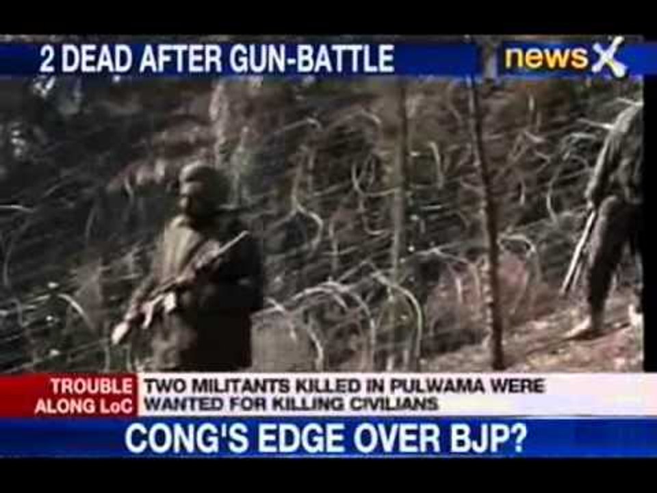 NewsX  : Five mililtants killed in Jammu and Ka...