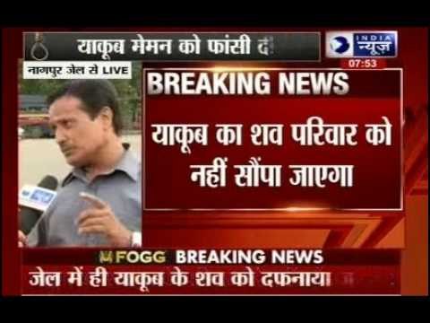 India hangs 1993 Mumbai bomb plotter Yakub Memon