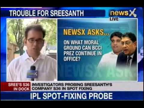 IPL Spot Fixing : Sreesanth's Company in dock