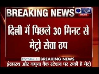 Snag disrupts Delhi Metro's Blue Line services