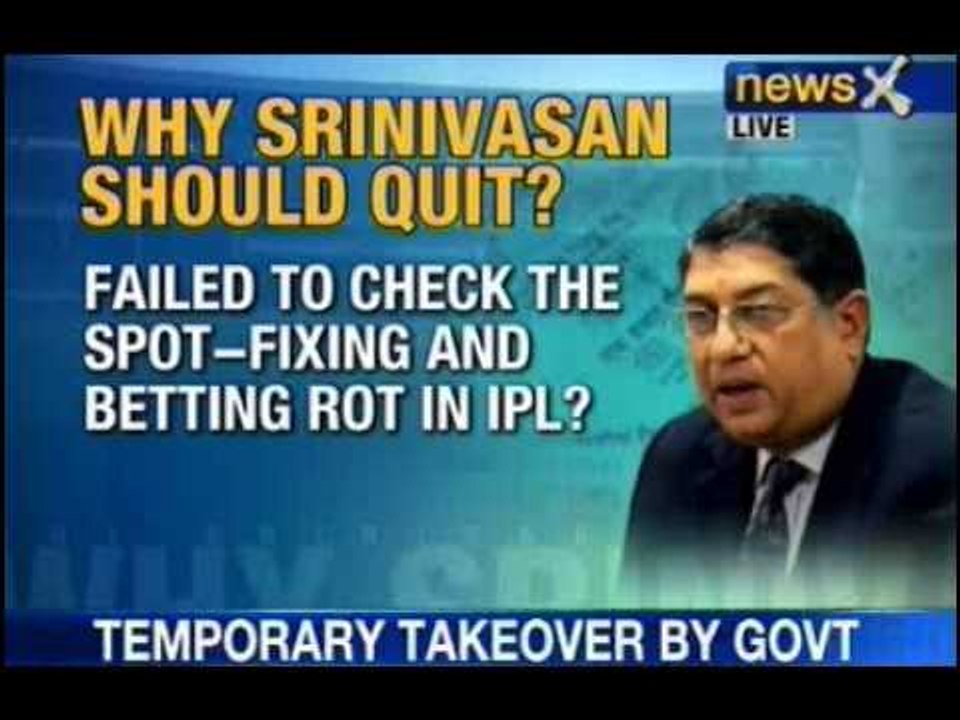 News X : Why BCCI should quit?