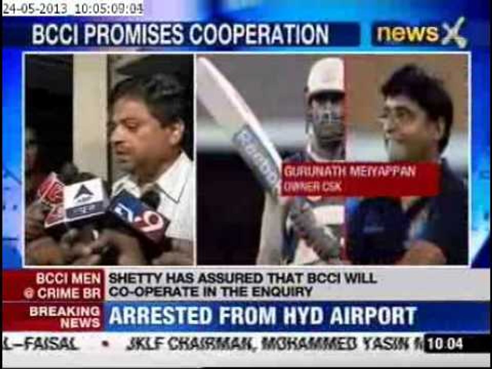 BCCI's Ratnakar Shetty meets Mumbai police commissioner