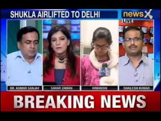 Naxal Attack : Congress leader V. C. Shukla airlifted to Gurgaon hospital