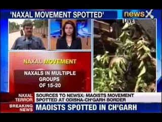 Naxal Terror : Maoist movement spotted at Orissa-Chhattisgarh Border