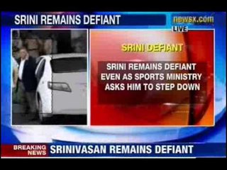 Srinivasan : I won't resign