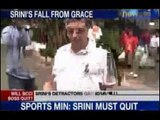 NewsX : Will Sriniavasan face the same fate as Suresh Kalmadi?