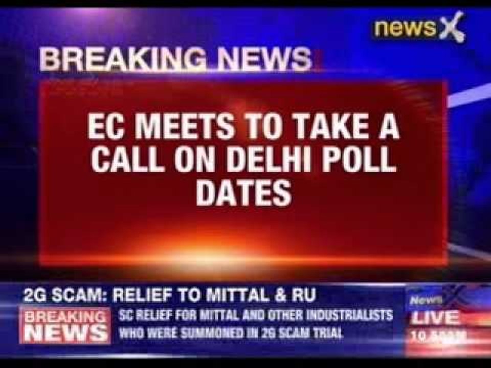 Delhi Assembly Elections: Election Commission to meet shortly to discuss Delhi poll dates